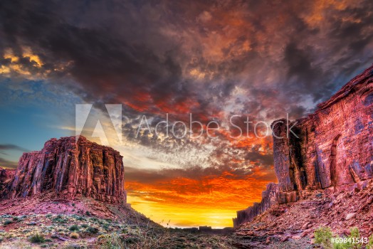 Picture of Sunset in the Utah Desert